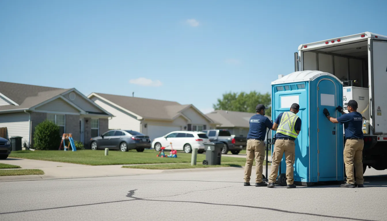 Standard Porta Potty Rentals in Bartelso, IL near me